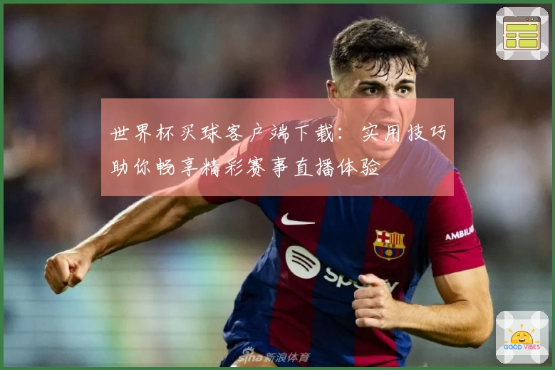 世界杯买球客户端下载：实用技巧助你畅享精彩赛事直播体验