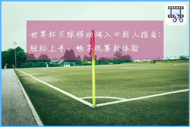 世界杯买球移动端入口新人指南:轻松上手,畅享观赛新体验